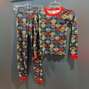 Hanna Andersson long John pajamas sz 14